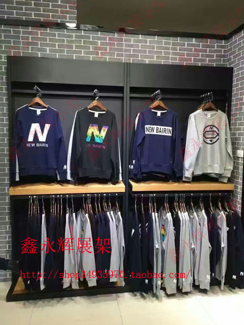 *休閑服裝架 品牌服裝架廠家直銷 新款服裝展架 專柜服裝架