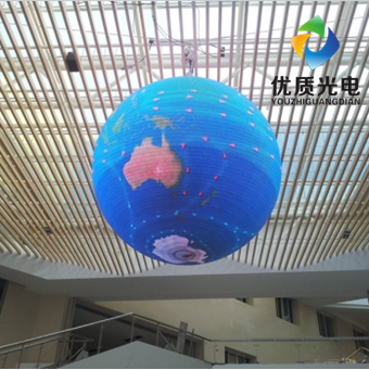 360°球形體LED顯示屏 地標(biāo)性建筑物，代表性