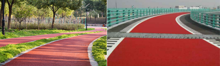 廣東廣州彩色路面防滑漆健康環(huán)保出行無憂