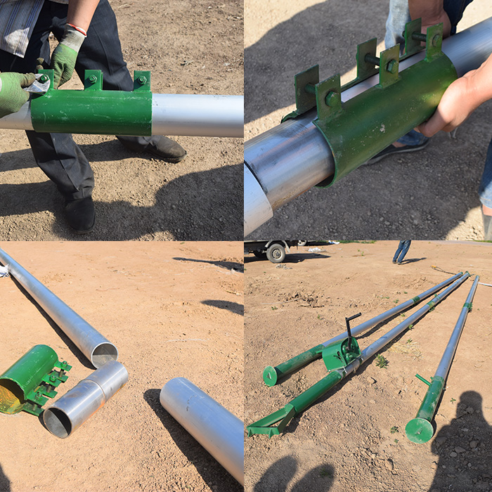 立桿機(jī)鋁合金三角架人字抱桿電力扒桿三腳架立桿器立桿機(jī)8-15米