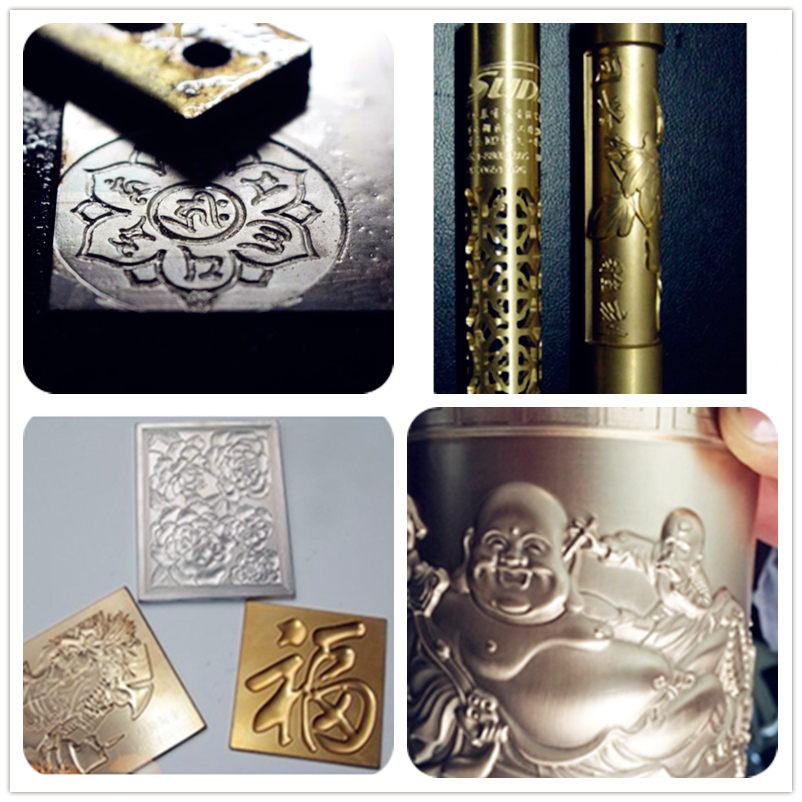 中工*高精度S400數(shù)控cnc金屬雕刻機(jī)燙金板銅鋁板刻字機(jī)