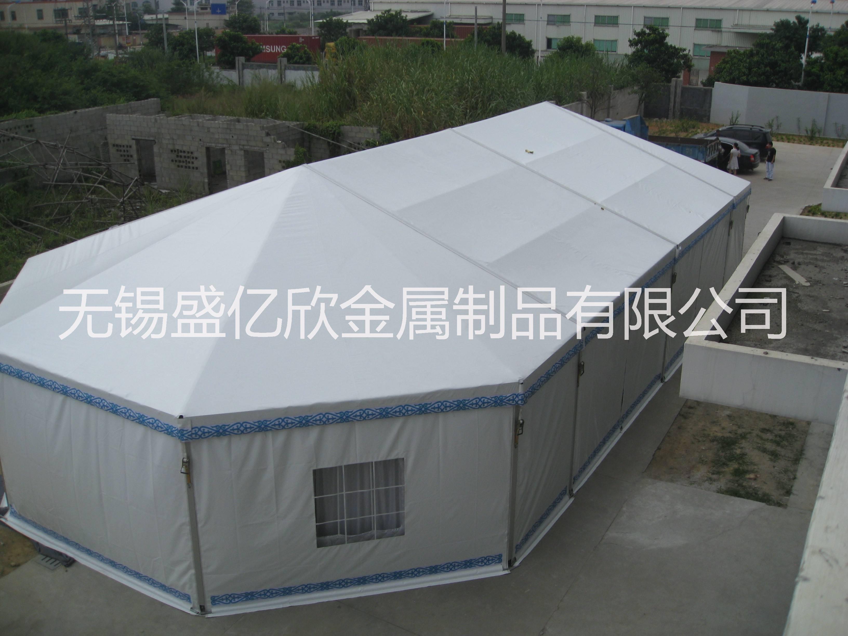 組合篷房人字與多邊形組合按需定制