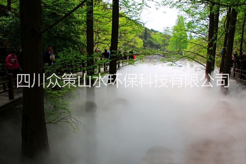 重慶戶外噴霧降溫系統(tǒng) 眾策山水園區(qū)降溫*四川攀枝花廣元 冷霧降溫系統(tǒng)
