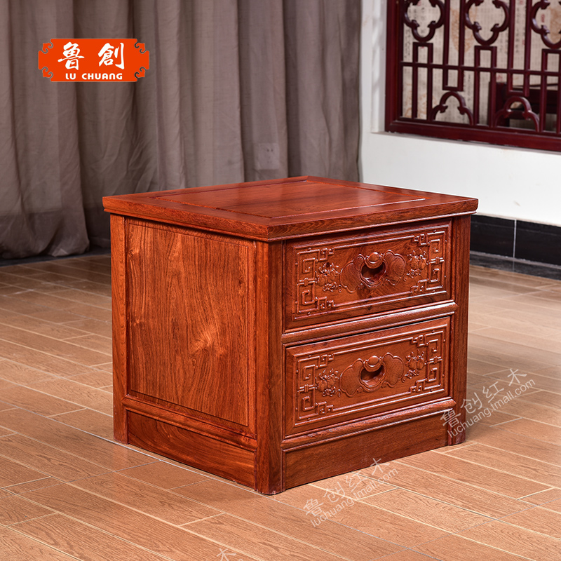 東陽紅木家具批發(fā)魯創(chuàng)紅木家具*花梨木大果紫檀財(cái)源滾滾大床