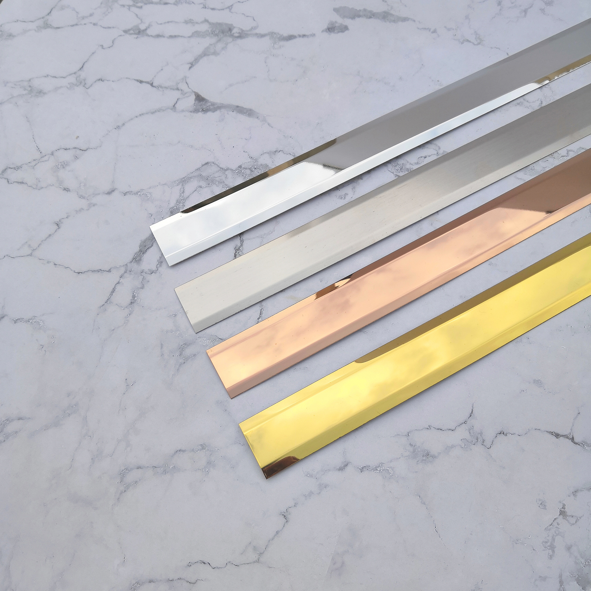 玫瑰金不銹鋼線條 定制酒店裝飾線條