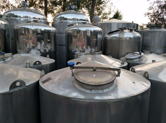 二手不銹鋼攪拌罐 供應二手1噸—10噸不銹鋼攪拌罐