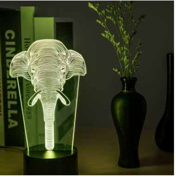 象形LED臺燈 佛山 創(chuàng)意LED臺燈 佛山3DLED小夜燈