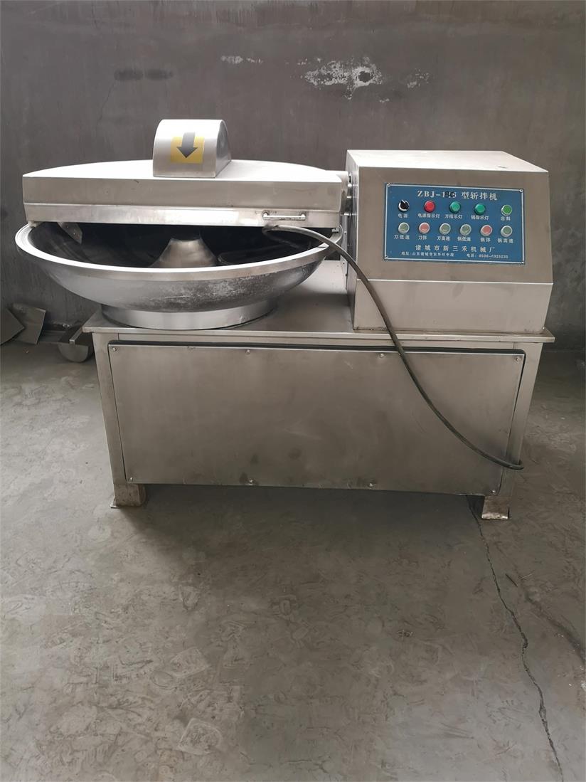 二手80L全自動不銹鋼斬拌機