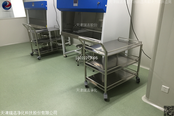 供應(yīng)不銹鋼小推車無塵室推車