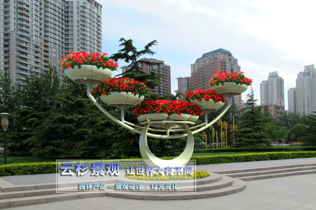 獻禮 2019年新品造型藝術花架 云杉景觀立體花架 園林景觀小品