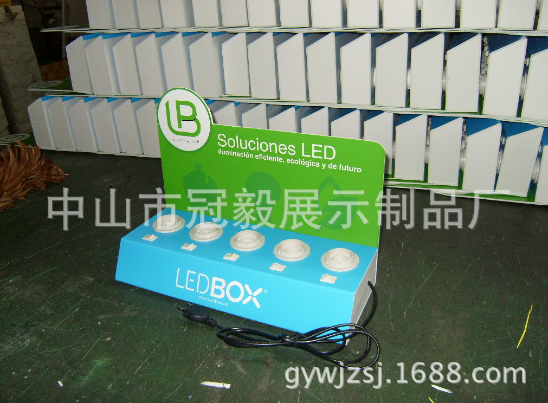LED射燈展示架 燈具測試架 節(jié)能燈試燈座 小燈泡展示架試燈臺