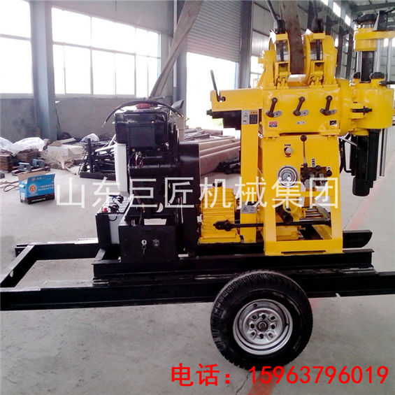 山東巨匠 輪式200型液壓鉆機(jī) 移動(dòng)方便效率高 了解一下