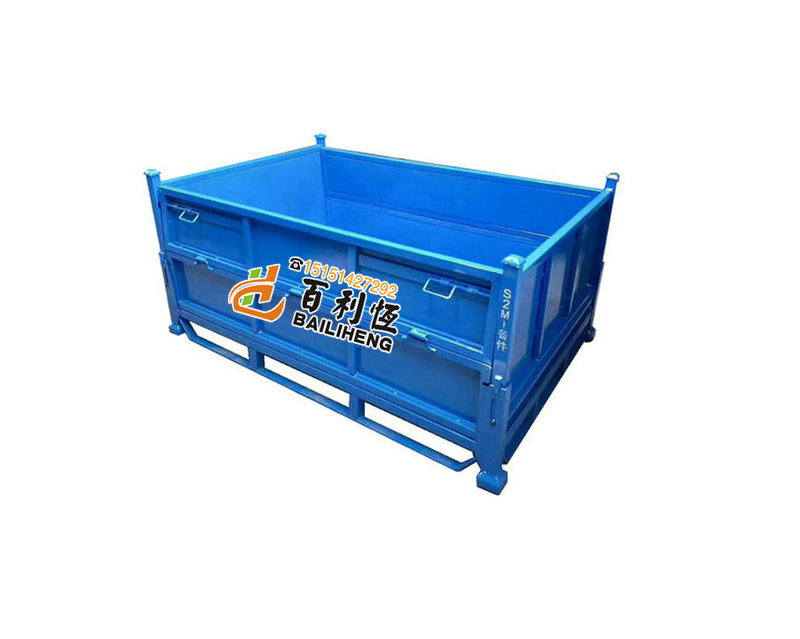 金屬周轉(zhuǎn)箱 堆垛箱 可折疊周轉(zhuǎn)箱 鋼料箱