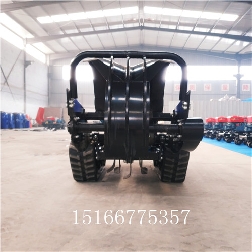 新款農(nóng)用遙控式微耕機(jī)覆帶式果園開溝機(jī)廠家