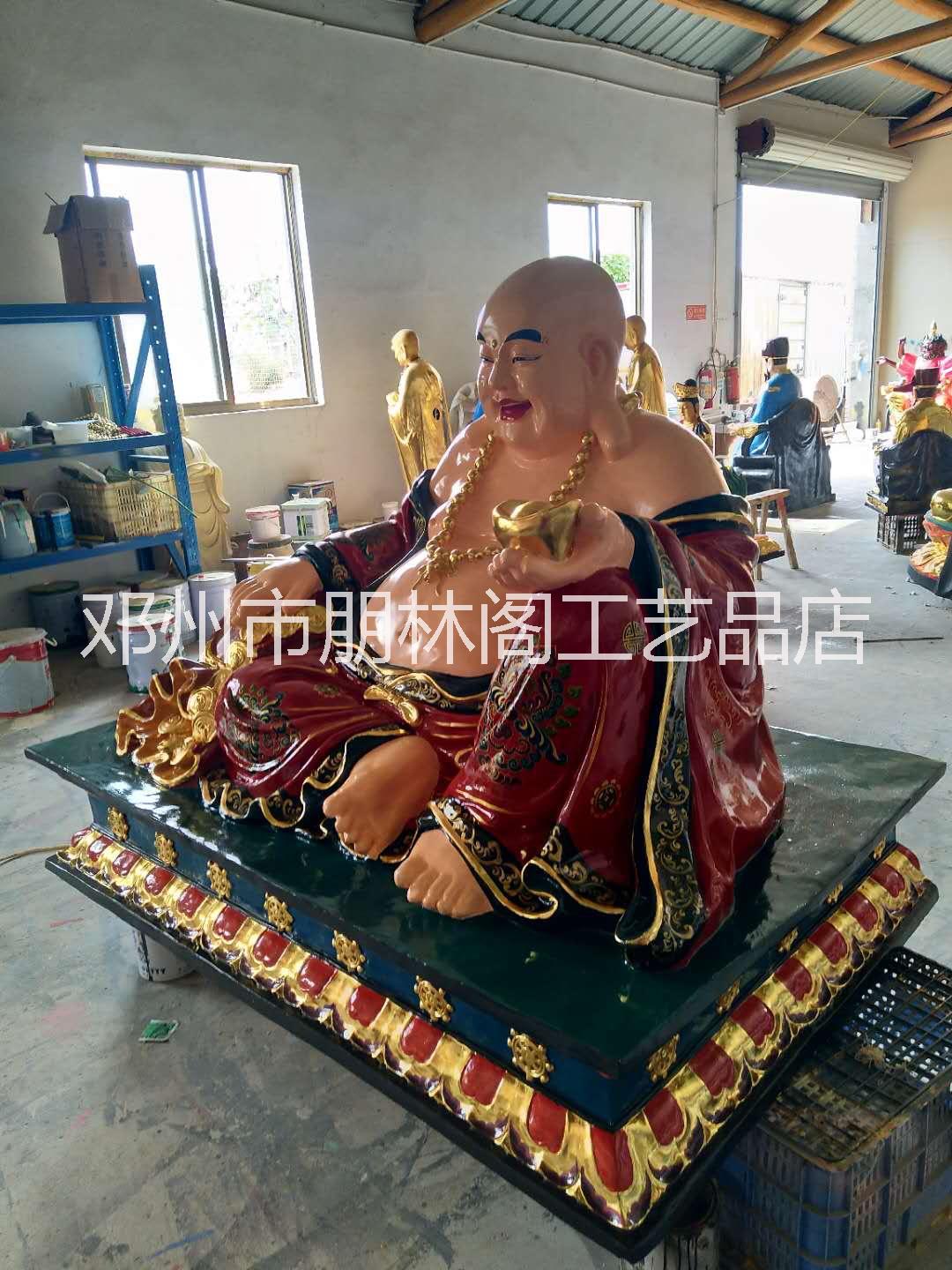 朋林閣批發(fā) 寺廟神像佛像 彌勒佛 四大天王 韋陀菩薩 三寶佛