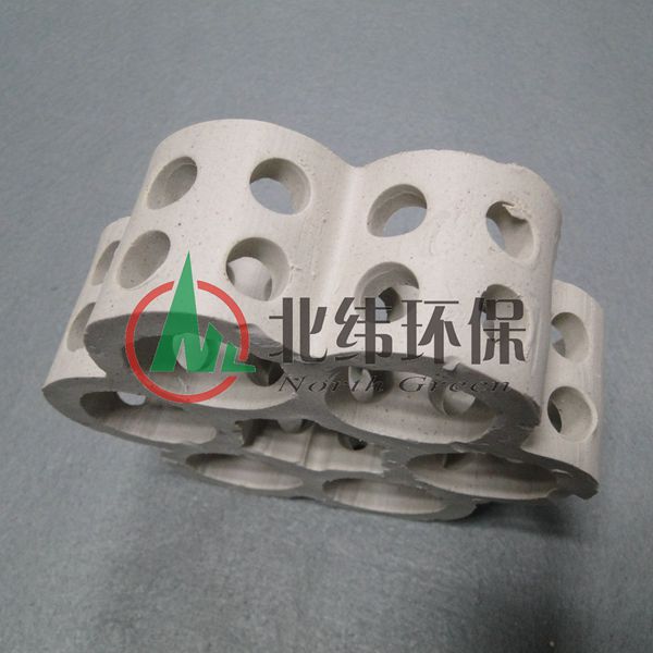 七孔連環(huán) 陶瓷七孔連環(huán)-北緯環(huán)保 規(guī)整填料-全瓷七孔連環(huán)