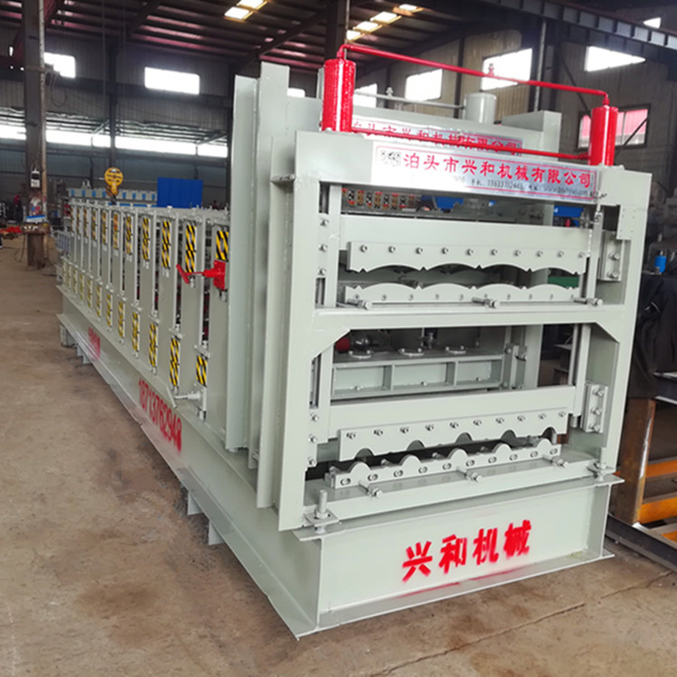 供應(yīng)雙層壓瓦機(jī)價位彩鋼i機(jī)械設(shè)備廠 彩鋼雙層800仿古琉璃瓦設(shè)備