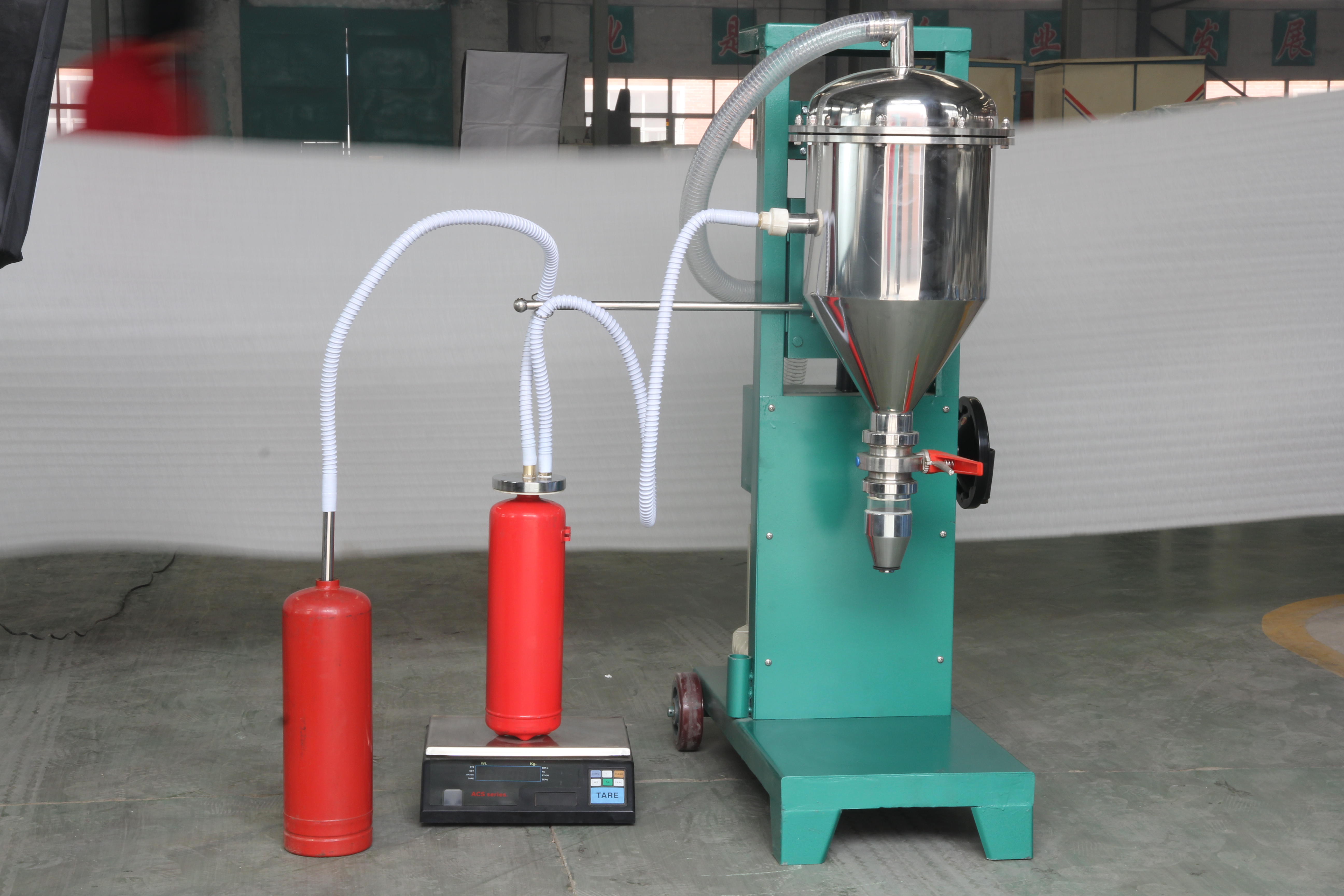 供應(yīng)GFM16-1滅火器干粉灌裝機(jī)@消防維修設(shè)備@滅火器年檢設(shè)備