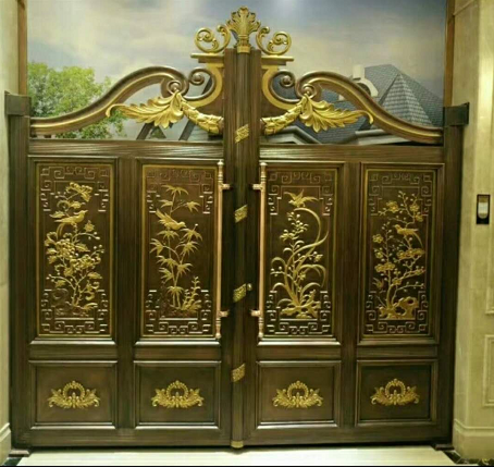 定制鋁藝別墅門(mén) 定制鋁藝別墅庭院門(mén) 私人訂制定制鋁藝別墅庭院門(mén)