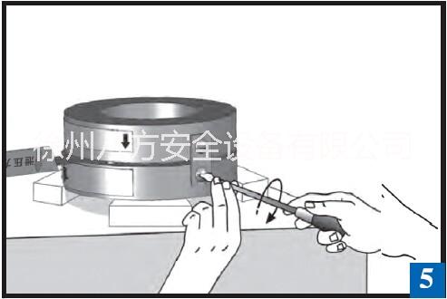 反拱鱷齒型泄爆片+夾持器