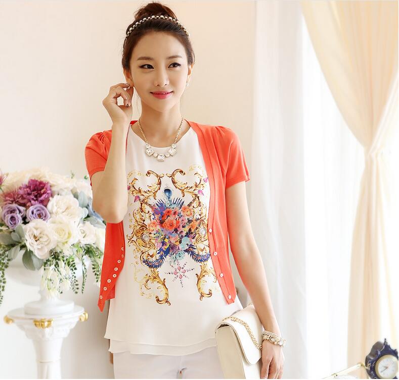 雪紡衫生產(chǎn)廠家|夏裝新款上衣寬松大碼印花雪紡小吊帶背心雪紡衫無袖女打底衫