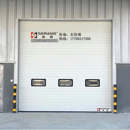 嘉興新建廠房電動提升門 工業(yè)滑升門、保溫提升門