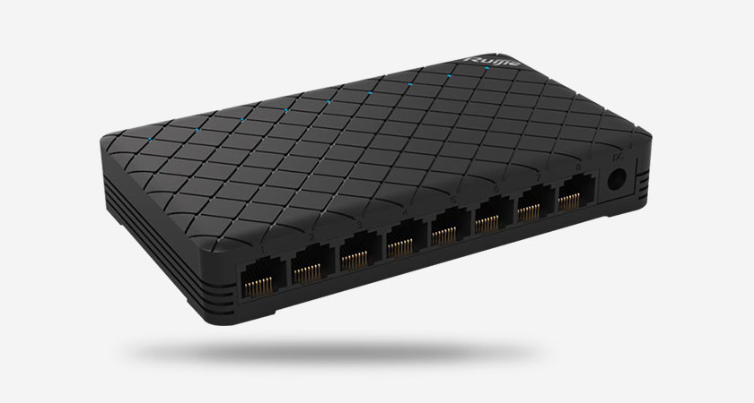 銳捷睿易RG-ES08G千兆8口網(wǎng)絡交換機