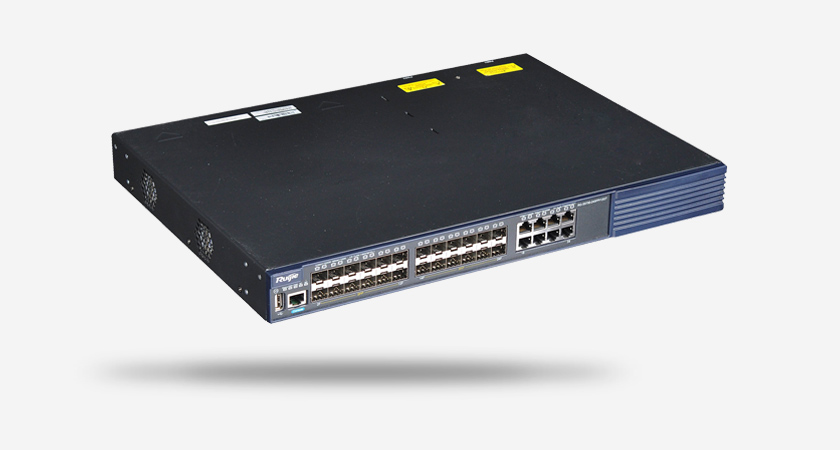 銳捷睿易RG-S5750-24SFP/12GT安全多業(yè)務(wù)高性能萬兆交換機