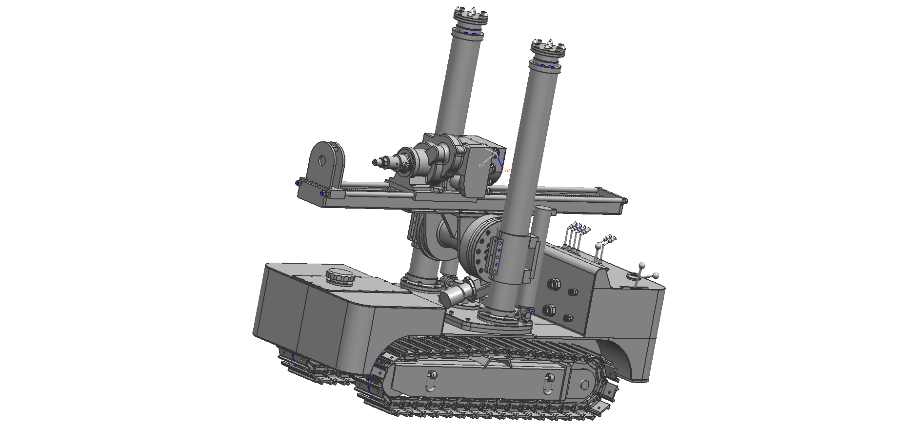 氣動履帶式鉆機1300