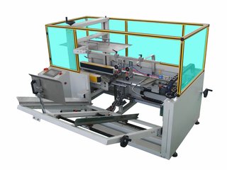 中低速開箱機 電商倉庫紙箱成型包裝機 全自動紙箱開箱機