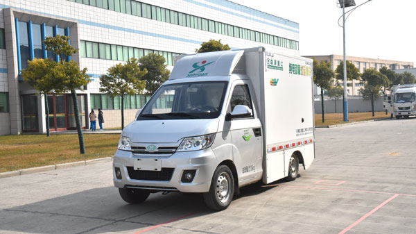河南3噸城配中轉(zhuǎn)電動(dòng)貨車(chē)