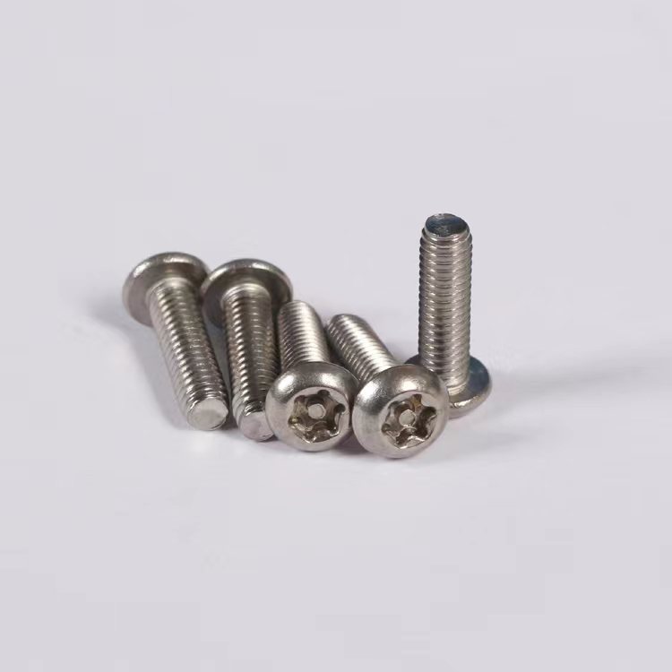不銹鋼半圓頭防盜螺絲 廠家直銷*不銹鋼防盜螺絲圓頭梅花防盜螺絲釘螺栓盤頭防盜 浙江寧波不銹鋼半圓頭防盜螺絲