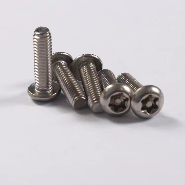 不銹鋼半圓頭防盜螺絲 廠家直銷*不銹鋼防盜螺絲圓頭梅花防盜螺絲釘螺栓盤頭防盜 浙江寧波不銹鋼半圓頭防盜螺絲