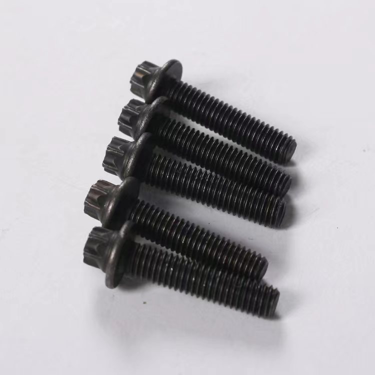梅花外六角法蘭螺絲   外六花法蘭面螺栓梅花外六角法蘭面螺絲釘M4M5M6剛強(qiáng)度 江蘇無(wú)錫鎮(zhèn)江梅花外六角法蘭螺絲