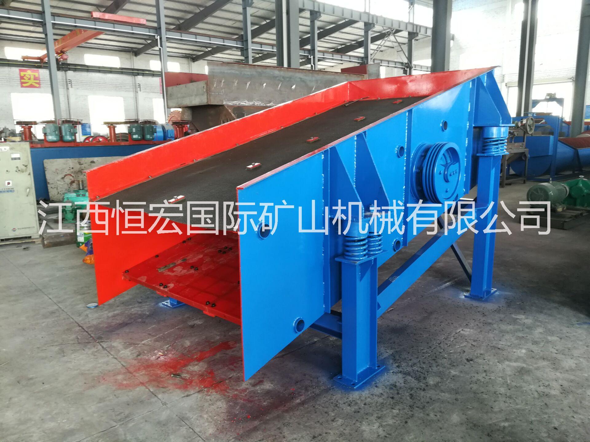 供應(yīng)沙石振動篩沙機(jī)廠家 選礦用自義中心振動篩技術(shù)