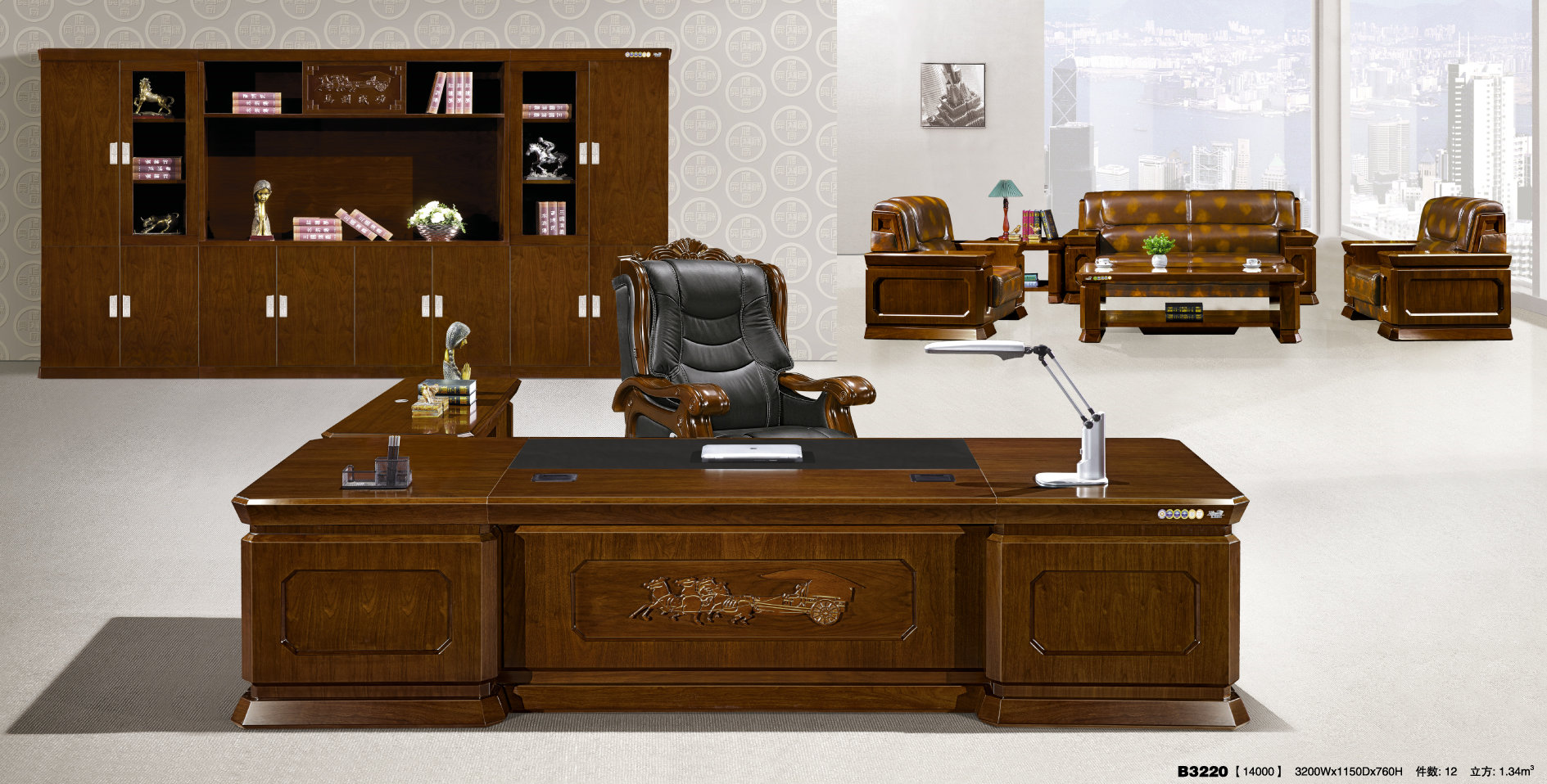 班臺(tái)，辦公桌 書柜，資料柜