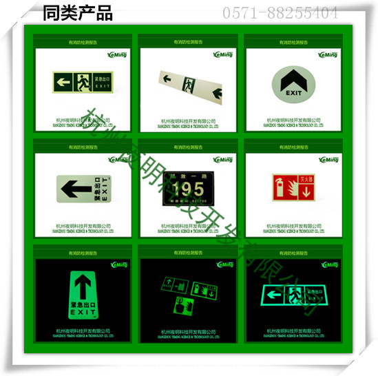 供應(yīng)夜光地貼/發(fā)光地貼/消防地貼 消防地面安全出口疏散指示標(biāo)志