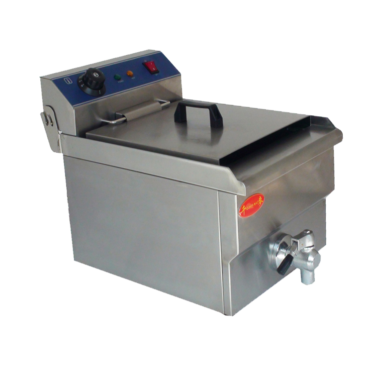 千麥EF-12L單缸電炸爐商用油炸爐 新粵海同款油炸鍋