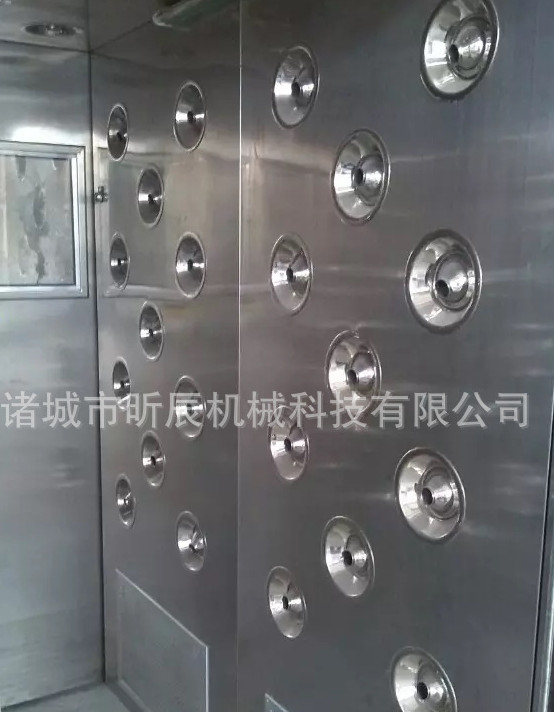 不銹鋼風(fēng)淋室 凈化風(fēng)淋間 食品廠凈化設(shè)備 風(fēng)淋三面吹風(fēng)