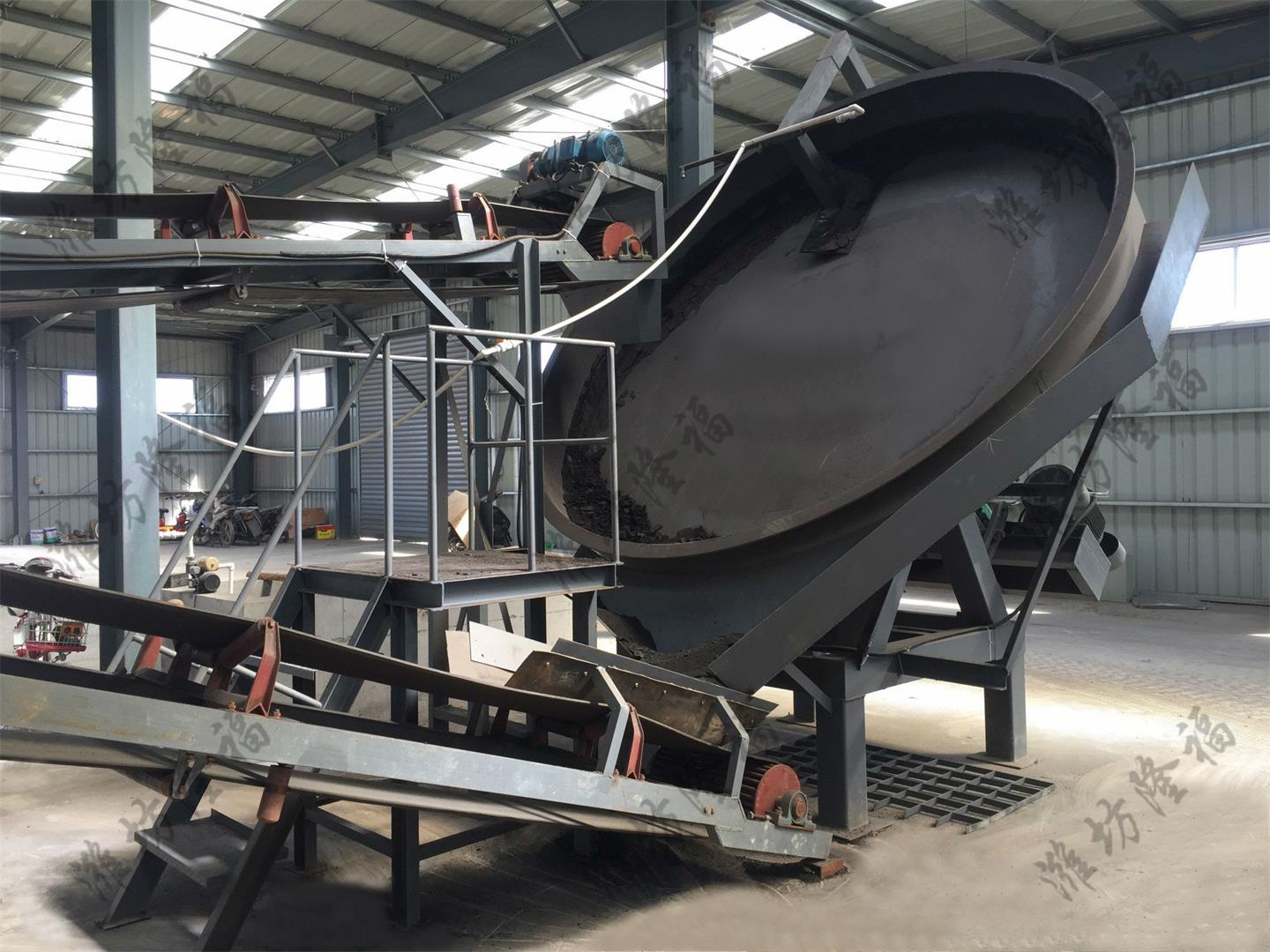 2019年新型環(huán)保圓盤(pán)造粒機(jī)