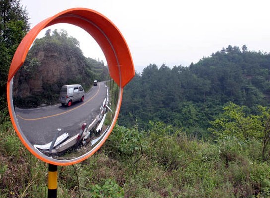 廣角鏡廠家批發(fā) 道路轉(zhuǎn)角鏡60cm  室內(nèi)外廣角鏡