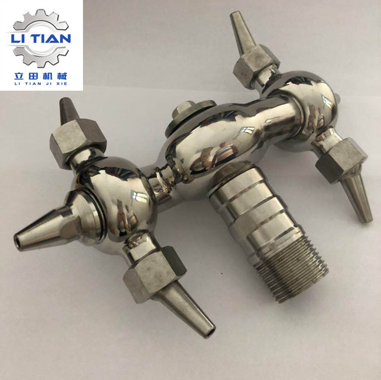 不銹鋼360度旋轉(zhuǎn)牛角清洗器