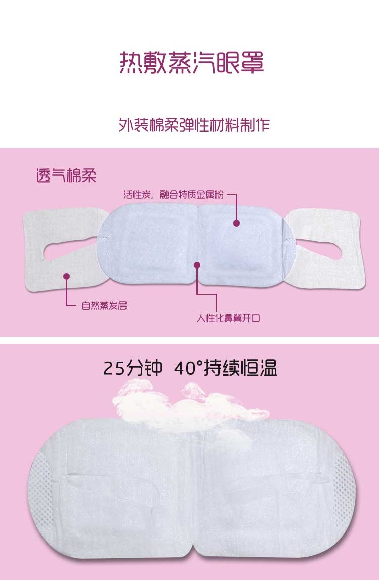蒸汽眼罩護(hù)眼貼代加工批發(fā)OEM