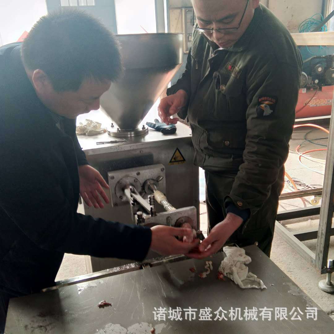 液壓灌腸機?全自動液壓灌腸機?臘腸加工生產線