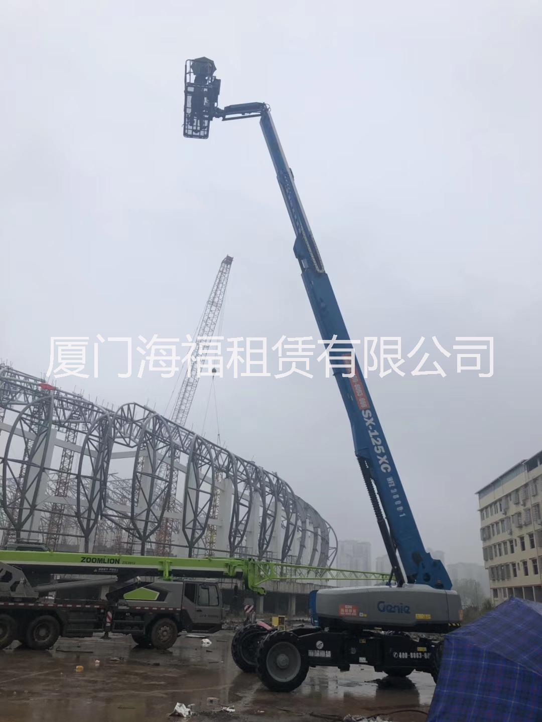 高空作業(yè)車租賃，登高車租賃升降車江西宜春那里有平臺高度38米的
