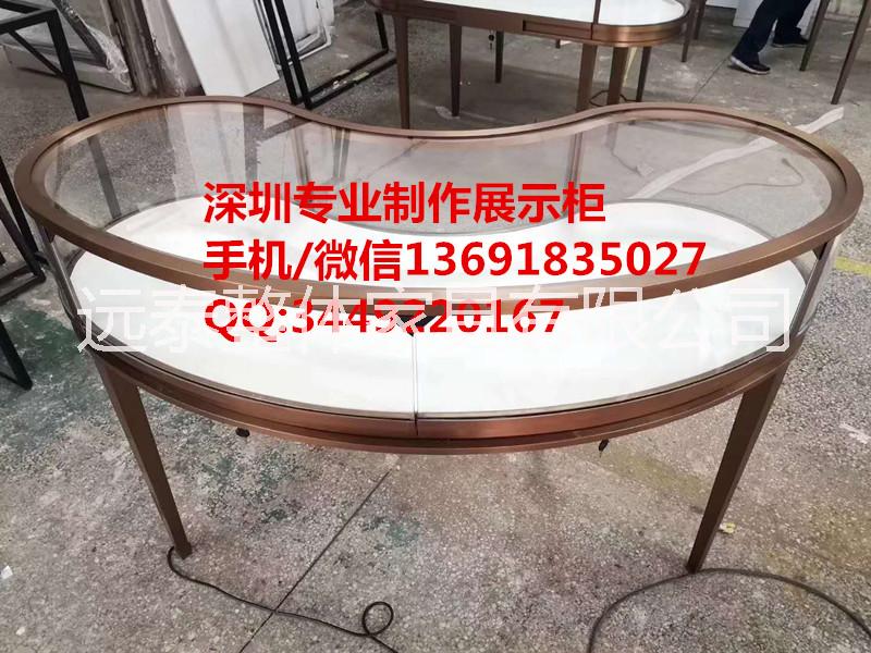 深圳制作不銹鋼電鍍珠寶展示柜