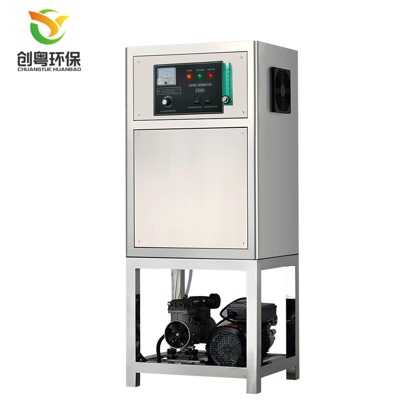 供應(yīng)廣州創(chuàng)粵10g臭氧水機(jī) 果蔬清洗消毒機(jī)純水臭氧水生成器