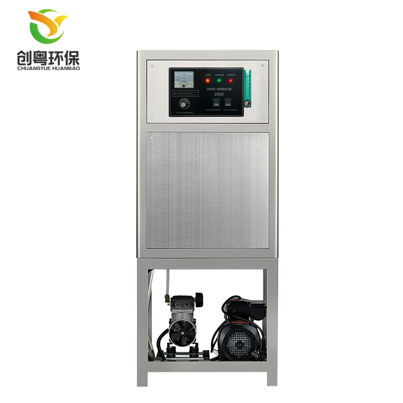 供應(yīng)廣州創(chuàng)粵10g臭氧水機(jī) 果蔬清洗消毒機(jī)純水臭氧水生成器