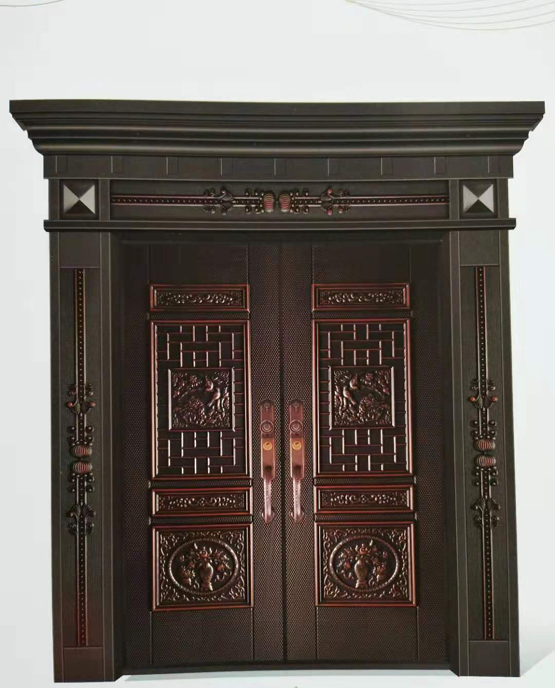 定制鑄鋁門（別墅大門）定制鋁藝別墅鑄鋁門鑄鋁門別墅門