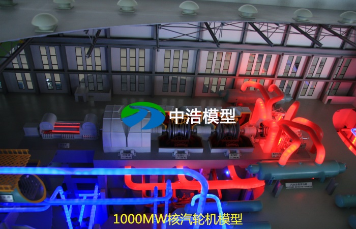 1000mw汽輪機LED燈動態(tài)演示模型